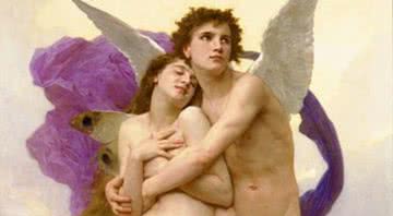 Psiquê sendo resgatada por Eros - Wikimedia Commons