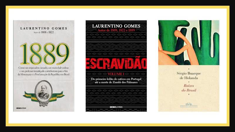 Conheça os livros que são essenciais para quem deseja estudar a História do Brasil - Créditos: Reprodução/Amazon