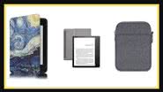 Conforto e praticidade com Kindle e seus acessórios. Confira e adquira já! - Créditos: Reprodução/Amazon
