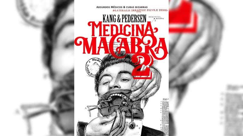 Capa do livro Medicina Macabra 2 (2021) - Divulgação / DarkSide