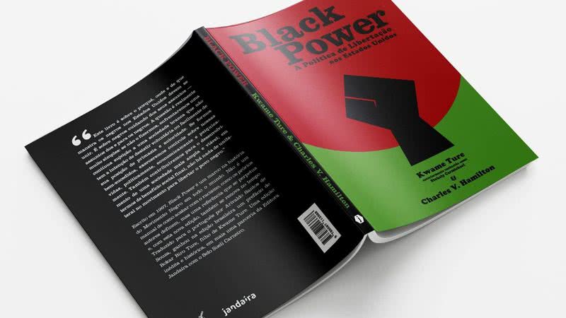 Capa da obra 'Black Power – A Política de Libertação nos Estados Unidos' (2021) - Divulgação / Jandaíra