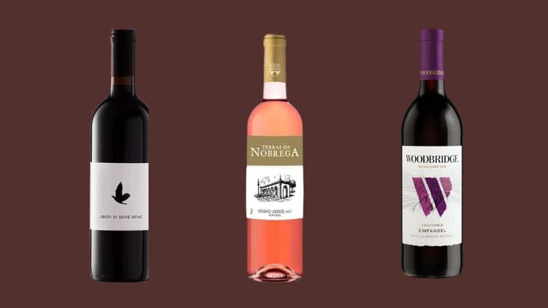 Do tinto ao rosé, recomendamos alguns vinhos disponíveis por bons preços - Créditos: Reprodução/Amazon