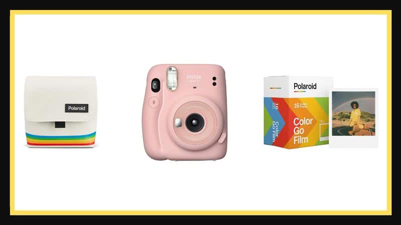 Polaroid e itens fantásticos para quem ama fotografia. Todos disponíveis na Amazon - Créditos: Reprodução / Amazon