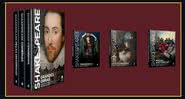 Box com grandes obras de William Shakespeare vem em 3 volumes, com exclusividade na Amazon - Crédito: Reprodução/Nova Fronteira