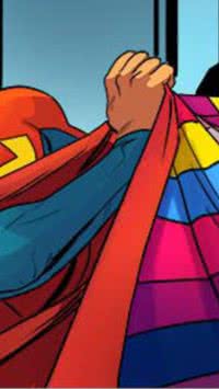 Em HQ especial, Superman tem capa com bandeira LGBTQ+