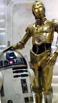 R2-D2 e C-3PO se odiavam na vida real