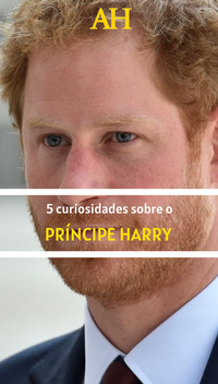 5 curiosidades sobre o príncipe Harry