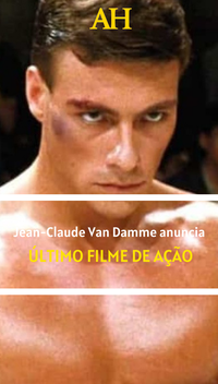 Jean-Claude Van Damme anuncia último filme de ação