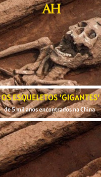 Os esqueletos gigantes de 5 mil anos encontrados na China