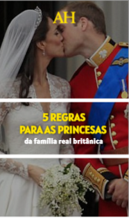 5 regras para as princesas da família real britânica