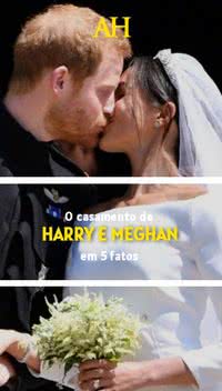 O casamento de Harry e Meghan em 5 fatos