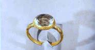 Anel de ouro encontrado na Ilha de Man - Divulgação/ITV News