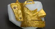 Fotografia registra máscara de ouro encontrada - Shen Bohan/Xinhua/Sipa USA