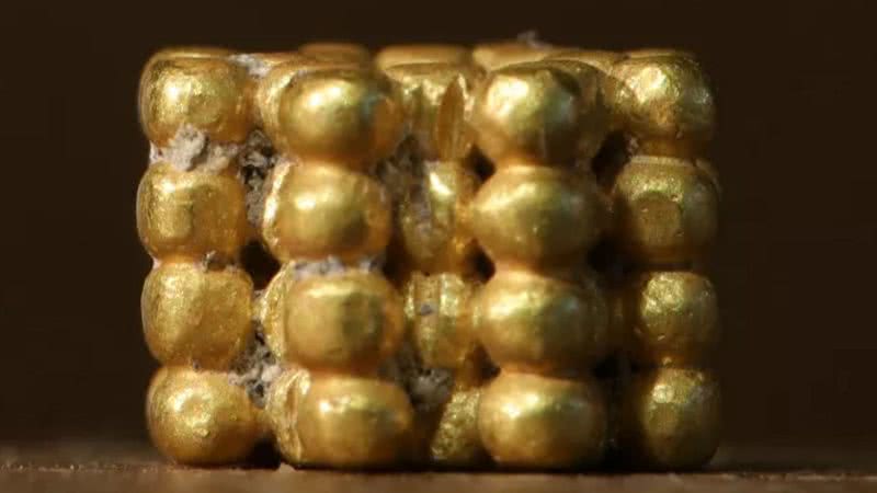 Conta de ouro descoberta em Israel