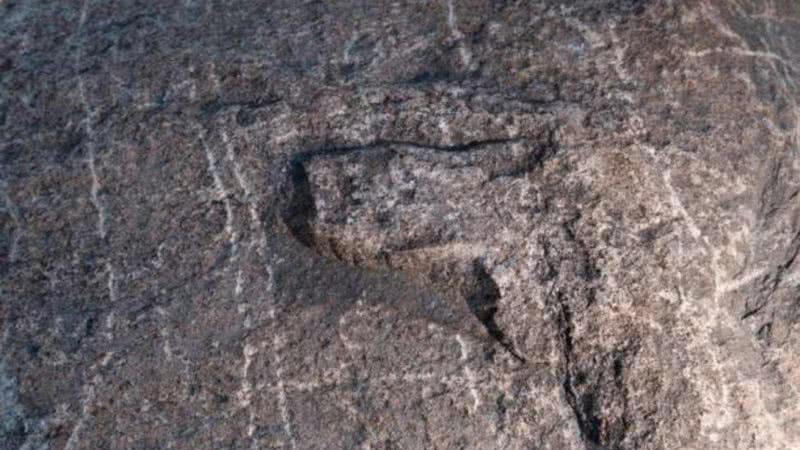 Arte rupestre descoberta no Wanuskewin Heritage Park, Canadá - Divulgação/Wanuskewin Heritage Park