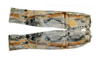 Calça do século 19 encontrada em naufrágio que foi leiloada - Divulgação/Holabird Western Americana Collections