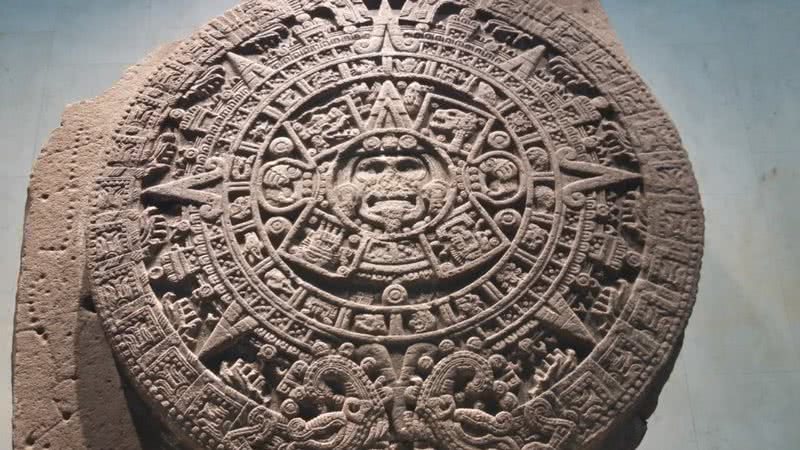 'Pedra do Sol', o calendário usado pelos maias - Divulgação/Luciana Monte/Flickr