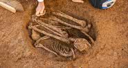 Esqueletos encontrados em Guadalupe - Divulgação/ INRAP/Jessica Laguerre
