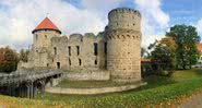 Castelo Cesis, na Letônia - Wikimedia Commons