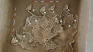 Alguns esqueletos de cavalos descobertos em antiga cidade da Idade do Bronze da China - Divulgação/Antiquity Publications Ltd/Kai Bai