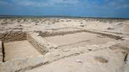 Fotografia do local da escavação - Divulgação/ Umm al-Quwain Department of Tourism and Archeology