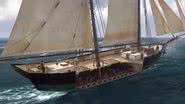 Reprodução digital do navio Clotilda - Divulgação / YouTube / PBS NewsHour