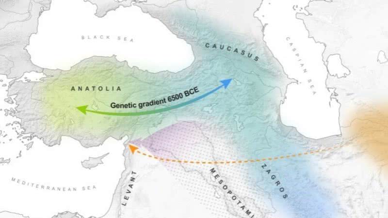 Rota da Ásia Central até o Mediterrâneo - Centro de Pesquisa Max Planck-Harvard