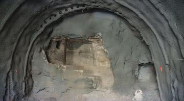 Fotografia do local de banhos ritualísticos - Divulgação/ Autoridade de Antiguidades de Israel