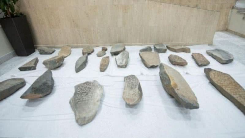 Artefatos encontrados em Makkah, na Arábia Saudita - Divulgação/Ministério do Turismo da Arábia Saudita