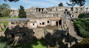 Vista de Pompeia - Getty Images