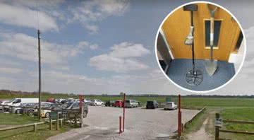 O detector de metais apreeendido - Divulgação/Essex Police's Colchester