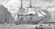 Ilustração do navio HMS Beagle - Wikimedia Commons