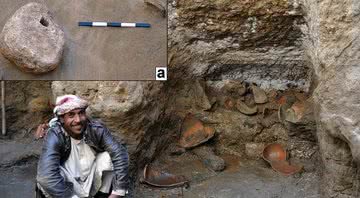 O poço identificado no Egito - Divulgação/Antiquity