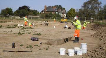 Escavações realizadas na Inglaterra - Divulgação/Spalding Today