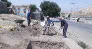 Escavações realizadas na cidade de Nahavand, no Irã - Divulgação/Chtn.ir