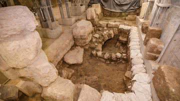 Reprodução/Facebook/Israel Antiquities Authority (IAA) - Imagem das escavações na Cidade de Davi