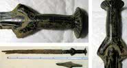 A espada da Idade do Bronze - Divulgação - Museu Etnográfic de Jeseník