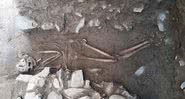 Terceiro esqueleto encontrado em Tepe Ashraf, Irã - Divulgação/Alireza Jafari-Zand