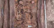 Esqueleto encontrado pelos pesquisadores na Sibéria - Divulgação/Igor Pieńkos