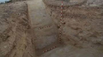 O fosso fenício descoberto na Espanha - Divulgação - Universidad de Alicante