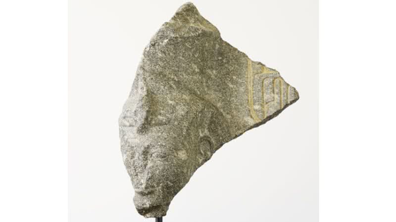 Fragmento de estátua que pertenceu ao faraó Ramsés II - Divulgação/Ministério da Cultura da Suíça