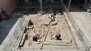 Escavações em hospital mais antigo de Lima, capital do Peru - Divulgação/Município de Lima