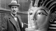 Howard Carter e o faraó Tutancâmon - Wikimedia Commons/Chicago Daily News/Divulgação/Harry Burton/Griffith Institute/Oxford University