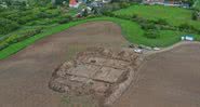 Ruína de igreja do século 10 descoberta na Alemanha - Divulgação/Thomas Koiki/Escritório Estadual de Preservação de Monumentos e Arqueologia Saxônia-Anhalt