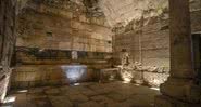 Interior de edifício descoberto em Israel - Divulgação/Autoridade de Antiguidades de Israel