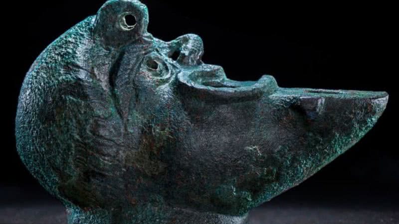 Lamparina de bronze - Divulgação /  Koby Harati, Cidade de Davi