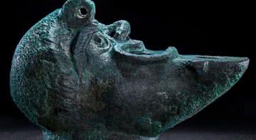 Lamparina de bronze - Divulgação /  Koby Harati, Cidade de Davi