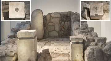 O santuário reconstruído no Museu de Israel - Museu de Israel