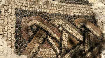 Mosaico encontrado no sul da Espanha - Divulgação/Universidad de Jaen