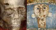 Duas múmias que foram objeto de pesquisa dos estudos - Divulgação/Facebook - Ministério de Antiguidades do Egito/ PLOS ONE
